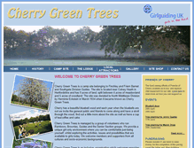 Tablet Screenshot of cherrygreentrees.co.uk